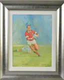 Ieuan evans by Craig Campbell, oil on canvas, sold Jul 2019