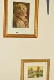 A head and shoulders portrait of a male figure by Arthur Charles Shorthouse, watercolour on paper, sold Jul 2019