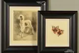 The first is of a lamb by Kurt Meyer-Eberhardt, print, sold Jul 2019