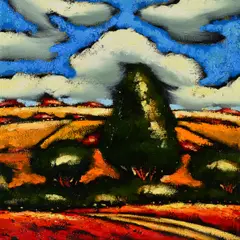 Destiny v by Sergey Cherep, oil on canvas, sold Jun 2019