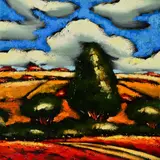Destiny v by Sergey Cherep, oil on canvas, sold Jun 2019