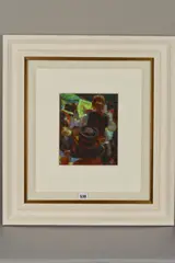 Ascot champagne by Mark Rowbotham, pastel on paper, sold Jun 2019