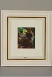 Ascot champagne by Mark Rowbotham, pastel on paper, sold Jun 2019