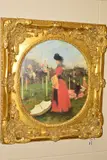 At the races by Francisco Miralles Galup, print, sold Jun 2019