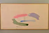 'Winchester', an abstract composition signed, titled and dated by John Talbot McLean, 1980, acrylic on canvas, sold Jun 2019