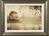 'View From The Pool', a limited edition print 69/75, by John Waterhouse, print, sold Jun 2019