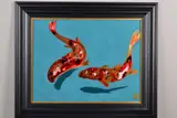 Golden promise by Tim Dolby, oil, sold Jun 2019