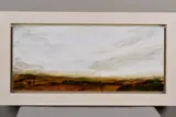 MISTY MOUNTAINS' an impressionist landscape by Frances Ackland Snow, oil on board, sold Jun 2019