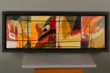 Tangent v by Suzanne Metz, mixed media, sold Jun 2019