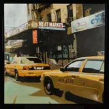 New york taxis by Brian Shepherd, oil on canvas, sold Jun 2019