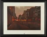 Eastgate street, chester by Janet Kenyon, watercolour on paper, sold Jun 2019