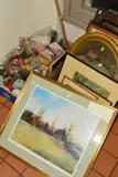 to include a signed print of St Marys Church, Wimbledon by Leslie Worth, by Pictures And Prints Etc, print, sold Jun 2019
