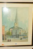 CHRISTCHURCH, NEW ST, BIRMINGHAM' signed and dated 1870 by Paul Bradd, 1870, watercolour on paper, sold May 2019