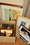 etc, to include lithographs by French artists Urbain Huchet 'Low Tide', Jean by Pictures And Prints, etching, sold May 2019