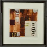 Verve by Orla May, mixed media on paper, sold Apr 2019