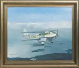 Wings over Scarpa Flow by Edmund Miller Gaa, acrylic on board, sold Oct 2018