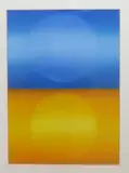 Lizard Magic, 1999 acrylic on paper, framed signed in pencil, dated 99, title and date on paper label to reverse 40 x 29cm by Barrie Cook, acrylic on paper, sold Oct 2018