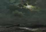 The Rescue oil on canvas, framed signed with monogram bottom right 60 x 44,.5cm by Frederick William Meyer, oil on canvas, sold Oct 2018