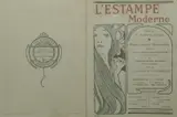 L' Estampe Moderne, April 1898 Lithographic print on paper, framed signed and dated in the print 59.5 x 40cm (image) by Alphonse Mucha, print on paper, offered Oct 2018