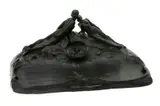 The Kiss, 1918 patinated bronze inkwell and cover by Otto Strandman, bronze, sold Jun 2018