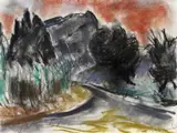 Paysages avec arbres Signed Pastel 29 by Willy Eisenschitz, Pastel, offered Jun 2018