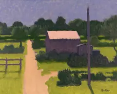 Midday sun by Robert Buhler, Oil on canvas, sold Jun 2018