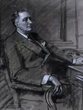 Thirteen portrait studies of sitters including President Rosevelt; King Peter of Serbia; Mussolini, HRH The Duchess of Gloucester; The Rt by Frank O. Salisbury, oil on card, sold Jun 2018