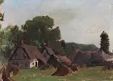 Tempsford by Henry George Moon, Oil on canvas, sold Jun 2018