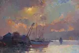 Environs de Rouen by Albert Lebourg, Oil on Canvas, sold Jun 2018
