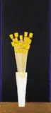 Yellow flowers in a vase Signed Oil by Julian Paltenghi, Oil on canvas, unframed, offered Jun 2018
