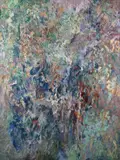 Sunken Lane, Dorset Signed, titled and dated 1982 verso Oil on canvas, unframed 203 x 152cm Provenance: Bernard Jacobson, New York, No by John Hubbard, 1982, Oil on canvas, unframed, sold Jun 2018