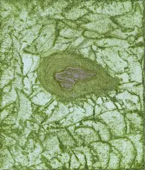 The dead wear mossy wings by David Austen, oil on canvas, offered Jun 2018