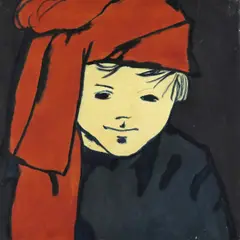 Jacob Signed by Philip Sutton, 1967, Oil on canvas, unframed, sold Jun 2018