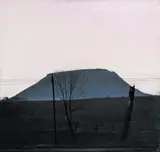 Northern Scene Signed and titled Oil on canvas 30 x 30cm by Peter Brook, Oil on canvas, sold Jun 2018