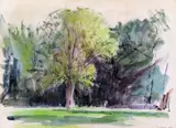 Untitled by George Weissbort, 1957, Watercolour, sold Jun 2018