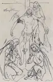 The descent from the cross Signed Pen and by Léonard-Tsuguharu Foujita, Pen and ink, offered Jun 2018