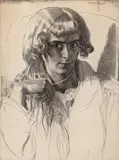 Untitled by Gerald Brockhurst, print (other), sold Jun 2018