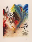 The four dreams of paradise Set of four, all signed and numbered 146/1000 Lithographs Each 71 x 53.5cm (4) ++All good condition by Salvador Dalí, print (other), sold Jun 2018
