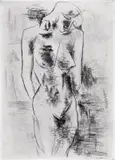 Etude de Nu by Georges Braque, Etching, published by Galerie Maeght, Paris, sold Jun 2018
