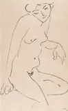 Nu de Trois Quarts by Henri Matisse, Lithograph, printed at the studio of Duchatel, Paris, sold Jun 2018
