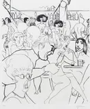 Untitled by Edward Burra, Etching, sold Jun 2018
