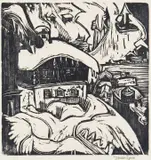Untitled by Jan Wiegers, Woodcut, sold Jun 2018