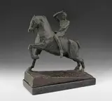 Physical energy by Sydney Harpley, 1959, Bronze on a granite base, sold Jun 2018