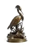 The naturalistic by Jules Moigniez, bronze, sold Apr 2018