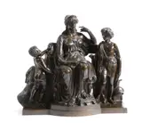Allegory of Rome by Jean-Baptiste called Auguste Clésinger, bronze, offered Apr 2018