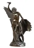 Untitled by Edouard Drouot, bronze, sold Apr 2018