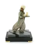 Moor Boy by Ferdinand Preiss, bronze and ivory, sold Mar 2018