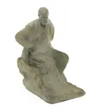 Sigmund Freud, a grey fibreglass maquette signed and titled to base in the casting Freud Statue Committee, Nemon 24cm by Oscar Nemon, sculpture, sold Mar 2018