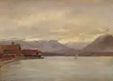 A lakeland landscape Signed and dated ‘72 Oil on canvas 25 x 31cm; 10 x 12in by Pierre Édouard Frère, Oil on canvas, sold Mar 2018