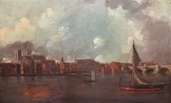 Untitled by Daniel Turner, Oil on thin panel, sold Mar 2018